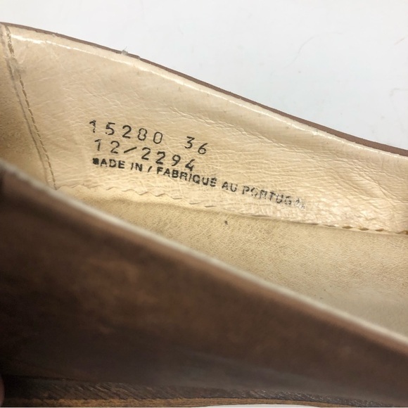 Prophecy Leather Slip On 2 Tone Loafers, size 36 - Picture 8 of 9